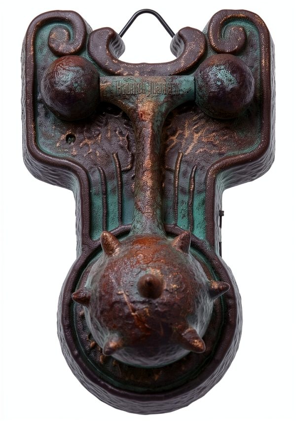 Disney Parks Haunted Mansion Door Knocker Lights and Sounds-0