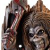 Iron Maiden Door Knocker Nemesis Now Resin Silver 21.5cm Hand‑Painted-5