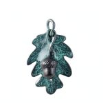 Acorn and Oak Leaf Doorknocker SPI Home Aluminum Verdigris Bronze 7" H-0