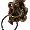 Pacific Giftware Nautical Gothic Mythical Sea Monster Deep Ocean Creature Octopus Kraken Cthulhu Decorative Door Knocker Wall Mount Polyresin Figurine 8.5" H-1