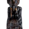 Renovators Supply Manufacturing Door Knockers for Front Door 6.5 in. Antique Brass Woodpecker Shaped Door Knocker with Mounting Hardware-6