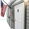 Elegant 5 Inch Matte Black Door Knocker with 180° Peephole TB SENROCA-7