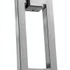 Door Knocker Taymor Satin Nickel Solid Metal 2-1/4" W x 5-1/2" H-0