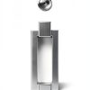 Door Knocker Taymor Satin Nickel Solid Metal 2-1/4" W x 5-1/2" H-7