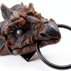 Pacific Giftware Gothic Dragon Door Knocker Cast Iron Finish-1
