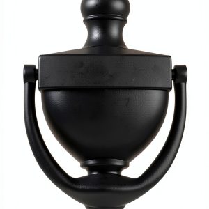 Door Knocker SANATO Black Duty Nickel Finish for Front Doors-0
