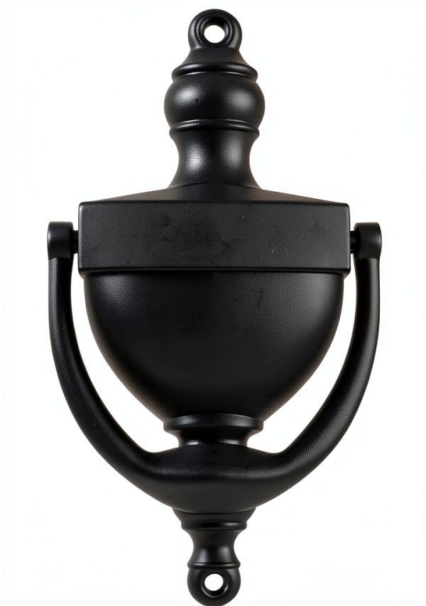 Door Knocker SANATO Black Duty Nickel Finish for Front Doors-0