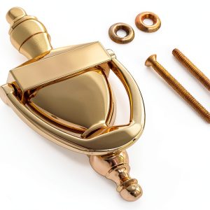Bright Brass Door Knocker by Everbilt 6-5/16in Steel Hardware-0