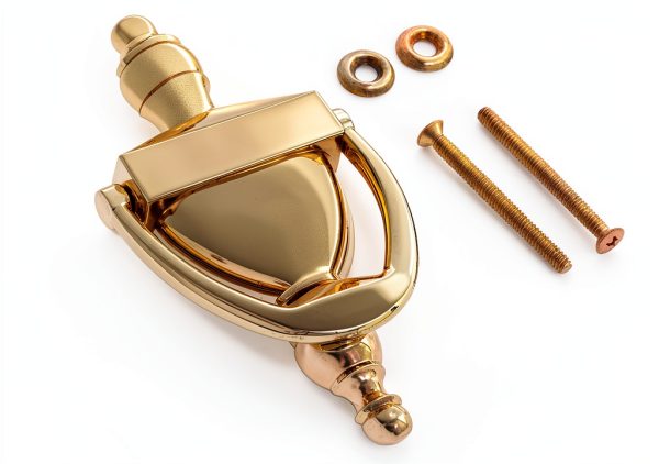 Bright Brass Door Knocker by Everbilt 6-5/16in Steel Hardware-0