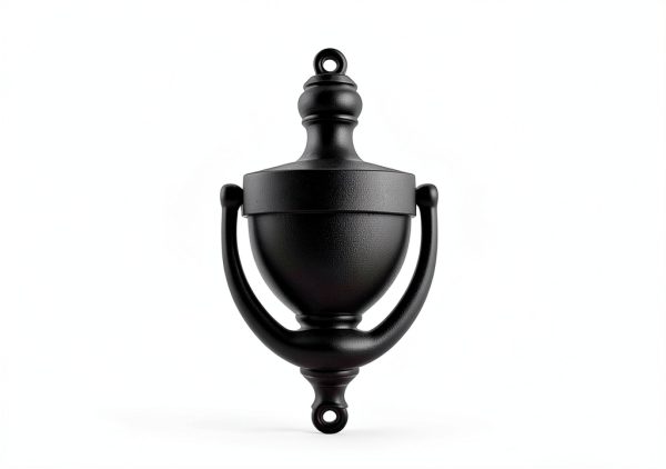 Door Knocker SANATO Black Duty Nickel Finish for Front Doors-5