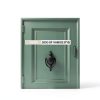 Door Knocker SANATO Black Duty Nickel Finish for Front Doors-4
