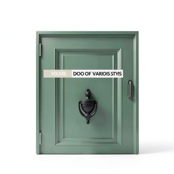 Door Knocker SANATO Black Duty Nickel Finish for Front Doors-4