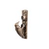 Renovators Supply Manufacturing Door Knockers for Front Door 6.5 in. Antique Brass Woodpecker Shaped Door Knocker with Mounting Hardware-1