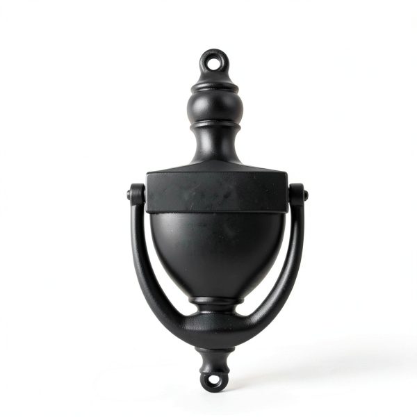Door Knocker SANATO Black Duty Nickel Finish for Front Doors-1
